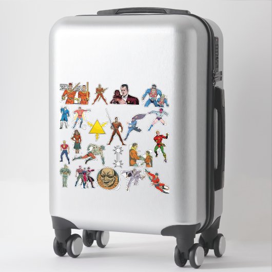 Sticker Vinyl Ace Comics (Sur valise)