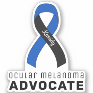 Sticker Vinyl Avocate de mélanome oculaire