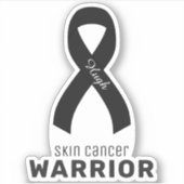 Sticker Vinyl Cancer de la peau (Devant)