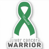 Sticker Vinyl Cancer du foie (Devant)