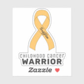 Sticker Vinyl Cancer Enfance (Feuille)
