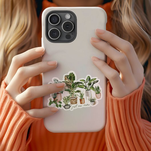 Sticker Vinyl Citation Encore Plante