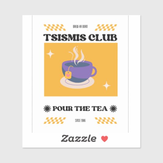 Sticker Vinyl Club Tsismis (Feuille)