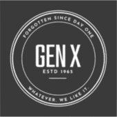 Sticker Vinyl Coupé GEN X sur mesure (Devant)