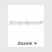 Sticker Vinyl Coupé Personnalisé (Feuille)