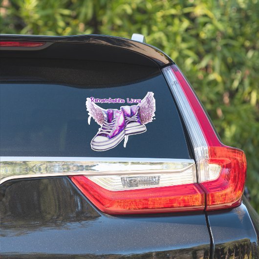 Sticker Vinyl Coupé Personnalisé (Côté voiture)