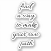 Sticker Vinyl Coupé Personnalisé (Devant)