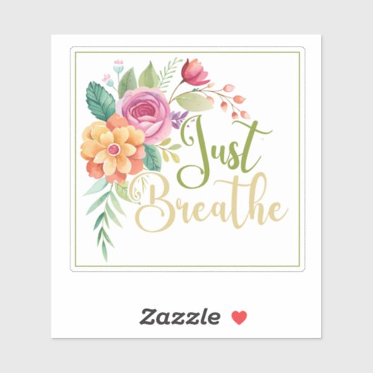 Sticker Vinyl Coupé Sur Mesure Par Le fleur sauvag (Feuille)