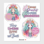 Sticker Vinyl Coupé sur mesure pour adolescents Dr (Feuille)