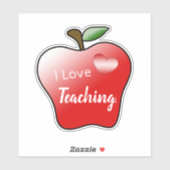 Sticker Vinyl Coupé Sur Mesure - Sticker Enseignan (Feuille)