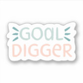 Sticker Vinyl Digger But (Devant)