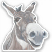 Sticker Vinyl Donkey (Recto)