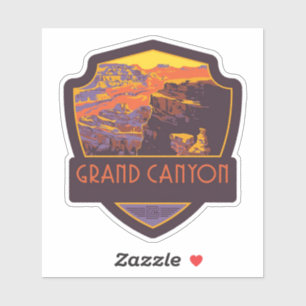 Sticker Vinyl du Parc National du Grand Canyon