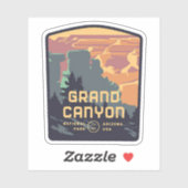 Sticker Vinyl du Parc National du Grand Canyon (Feuille)