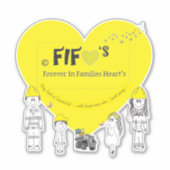 STICKER Vinyl - FIFO FAMILIE (Voorkant)