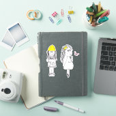 STICKER VINYL-FIFO MUM+FILLE (Couverture iPad)