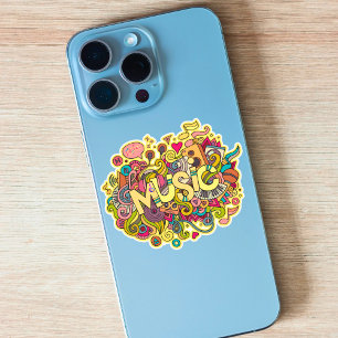 Sticker Vinyl - Graffiti artistique coloré