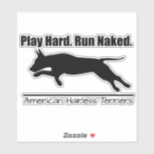 Sticker Vinyl Jouer Dur AHT Design (Feuille)