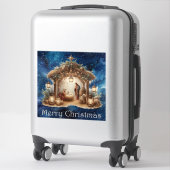 Sticker Vinyl Nativité (Sur valise)