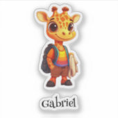 Sticker Vinyl Personnalisé Freckkly Friend (Devant)