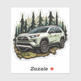 sticker Vinyl Rav 4
