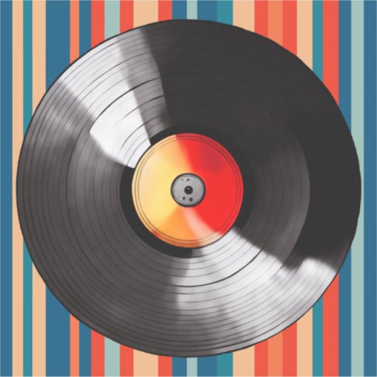 Sticker Vinyl Record (Devant)