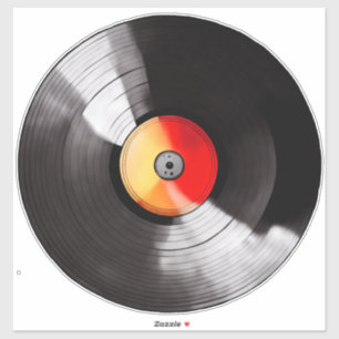 Sticker Vinyl Record