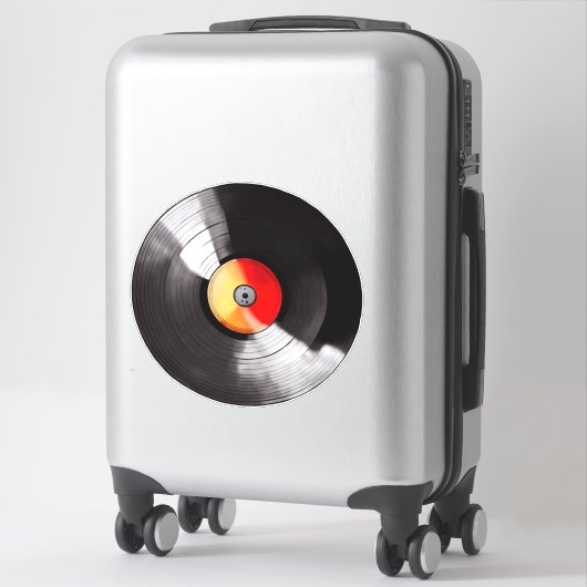 Sticker Vinyl Record (Sur valise)