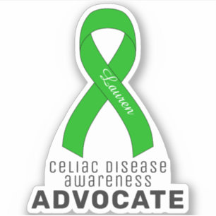 Sticker Vinyl Sensibilisation aux maladies coeliaq