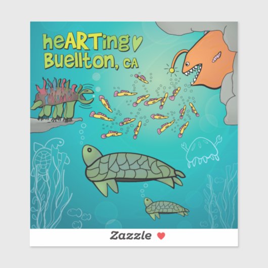 Sticker Vinyl - Surprise! - Buellton.Art (Feuille)