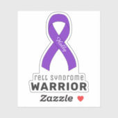 Sticker Vinyl Syndrome de Rett (Feuille)