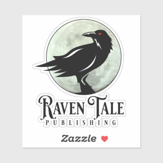 Sticker Vinyl Tale Raven (Feuille)
