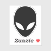 sticker vinyle Alien (Feuille)