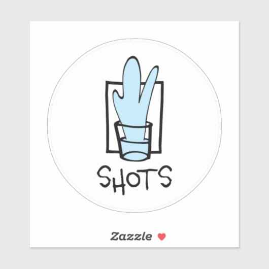 Sticker vinyle arrondi sur mesure (Feuille)