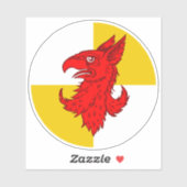 Sticker vinyle avacal SCA (Feuille)