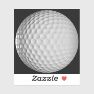 Sticker Vinyle de balle de golf