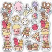 Sticker Vinyle de la malle mûre (Devant)