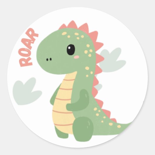 sticker vinyle Dino (Devant)