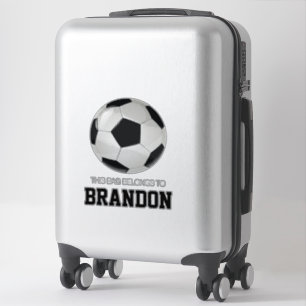 Sticker Vinyle Enfants Football