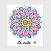 sticker vinyle Mandala (Feuille)