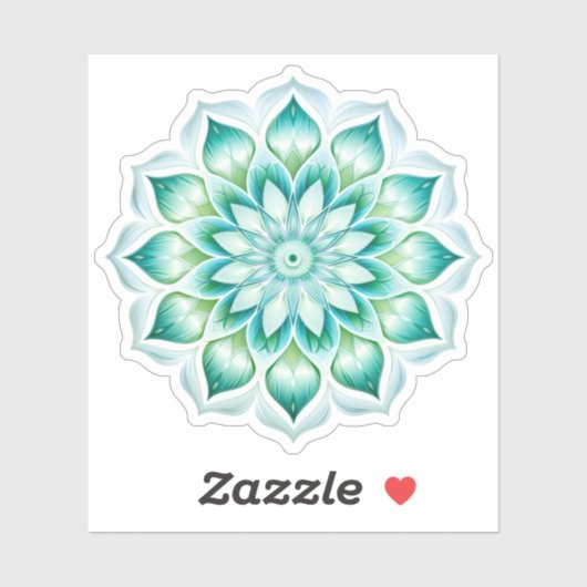 sticker vinyle Mandala (Feuille)