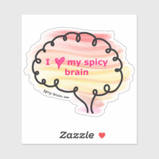 sticker vinyle Neurospicy idéal pour les ordinateu