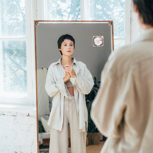 Sticker Vinyle personnalisé coupé sur mesure avec verset d