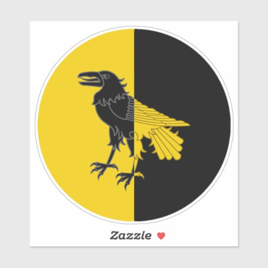 Sticker vinyle SCA Champcorbeau (Feuille)