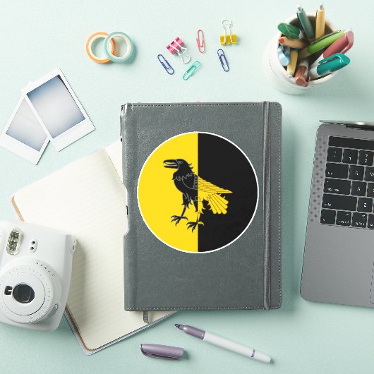 Sticker vinyle SCA Champcorbeau (Couverture iPad)