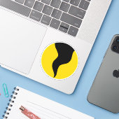 Sticker vinyle SCA Namron (Ordinateur portable avec iPhone)