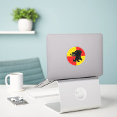 Sticker vinyle SCA Ursus Bay (Ordinateur portable sur le bureau)