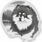 sticker vinyle SUOMI (Devant)