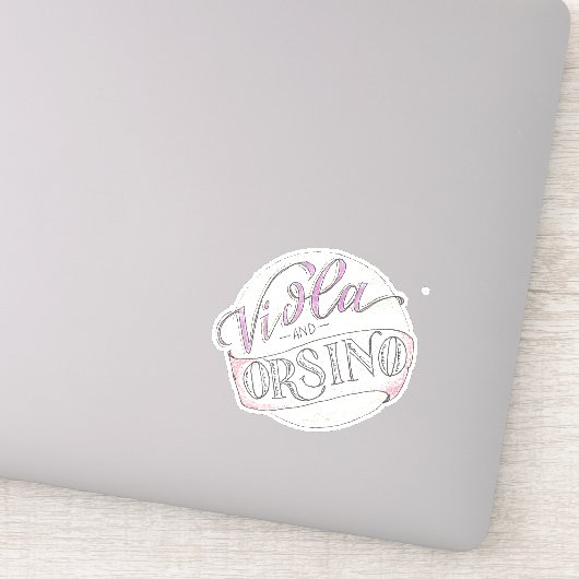 Sticker Viola + Orsino (Détail)