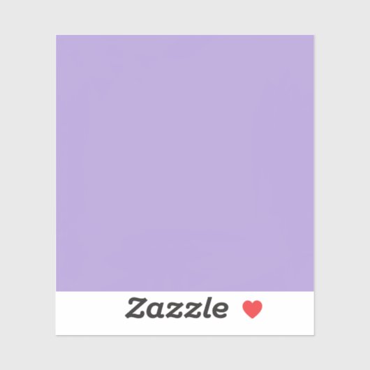 Sticker Violet Pastel Clair Couleur Uni (Feuille)